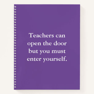 Notebook mit Inspiration Positive Affirmative Scho Notizblock