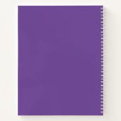 Notebook mit Inspiration Positive Affirmative Scho Notizblock (Rückseite)
