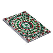 Notebook mit italienischer Farbgestaltung Abstrakt Notizblock (Rechte Seite)