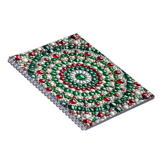 Notebook mit italienischer Farbgestaltung Abstrakt Notizblock (Rechte Seite)