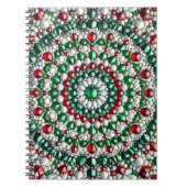 Notebook mit italienischer Farbgestaltung Abstrakt Notizblock (Vorderseite)