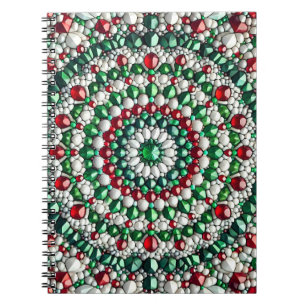 Notebook mit italienischer Farbgestaltung Abstrakt Notizblock