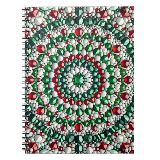 Notebook mit italienischer Farbgestaltung Abstrakt Notizblock (Vorderseite)