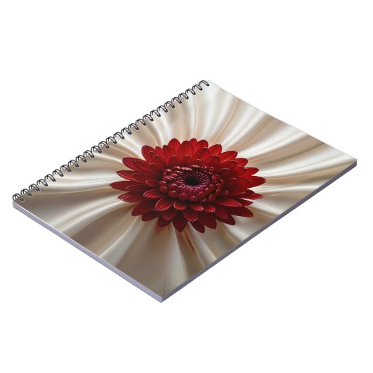 Notebook mit japanischer Farbe Abstract Design Notizblock (Linke Seite)