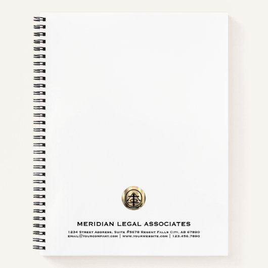 Notebook mit klassischer Markenbezeichnung Notizblock (Vorderseite)