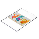 Notebook mit Kunst Notizblock (Linke Seite)