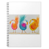 Notebook mit Kunst Notizblock (Vorderseite)