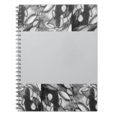 Notebook mit "Lack of Blue"-Grafik Notizblock (Vorderseite)