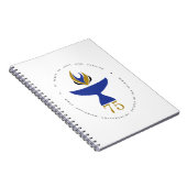 Notebook mit Logo Notizblock (Rechte Seite)