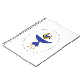 Notebook mit Logo Notizblock (Linke Seite)