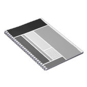 Notebook mit modularen Geometrien Notizblock (Rechte Seite)
