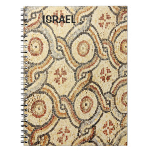 Notebook mit Mosaik aus Israel Notizblock