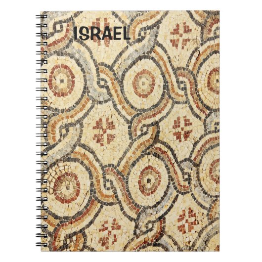 Notebook mit Mosaik aus Israel Notizblock (Vorderseite)