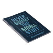 Notebook mit motivierend individuelle Name Notizblock (Rechte Seite)