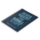 Notebook mit motivierend individuelle Name Notizblock (Linke Seite)