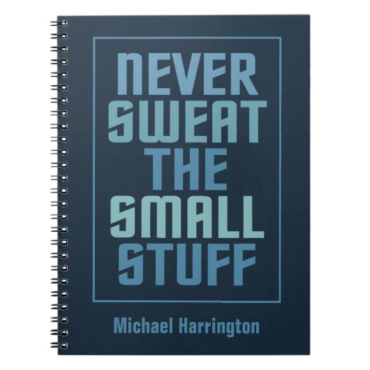 Notebook mit motivierend individuelle Name Notizblock (Vorderseite)