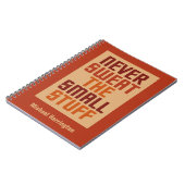 Notebook mit motivierend individuelle Name Notizblock (Linke Seite)