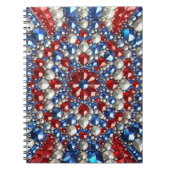 Notebook mit niederländischer Farbe Abstract Desig Notizblock (Vorderseite)