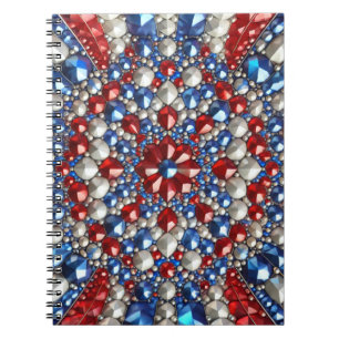 Notebook mit niederländischer Farbe Abstract Desig Notizblock