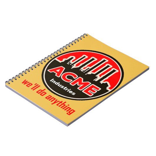 Notebook mit offiziellen Akzenten Notizblock (Linke Seite)