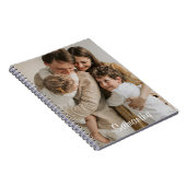 Notebook mit personalisiertem Foto individuelle Na Notizblock (Rechte Seite)