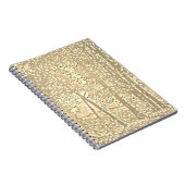 Notebook mit Pointillistischen Bäumen Notizblock (Rechte Seite)