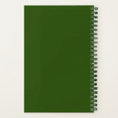 Notebook mit prickly Heat Cover für medizinische P Notizblock (Rückseite)