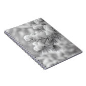 Notebook mit Schneeballabdeckung Notizblock (Rechte Seite)