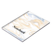 Notebook mit Schwarzweiß-Foto Notizblock (Linke Seite)