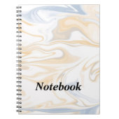 Notebook mit Schwarzweiß-Foto Notizblock (Vorderseite)