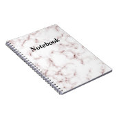 Notebook mit Schwarzweiß-Foto Notizblock (Rechte Seite)
