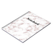 Notebook mit Schwarzweiß-Foto Notizblock (Linke Seite)