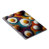 Notebook mit spielerischem Ei-Design - Farbenfrohe Notizblock (Rechte Seite)