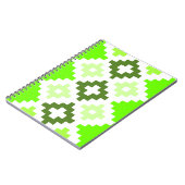 Notebook mit viereckiger Struktur Notizblock (Linke Seite)