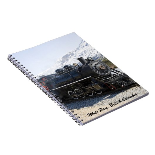 Notebook mit weißem Pass Notizblock (Rechte Seite)