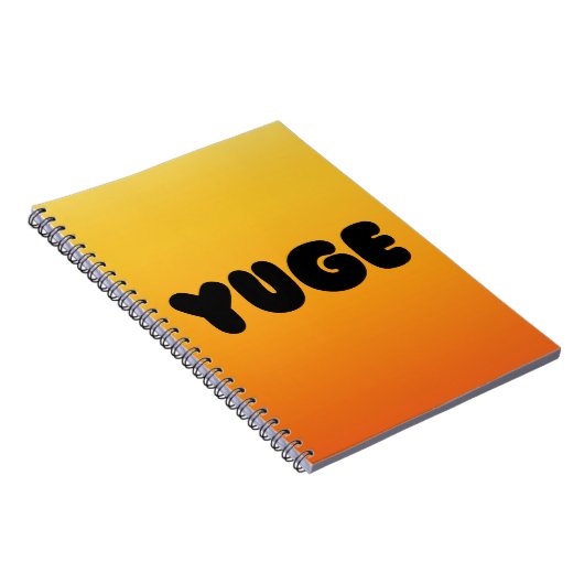 NOTEBOOK MIT YUGE-DESIGN-DECKER NOTIZBLOCK (Rechte Seite)