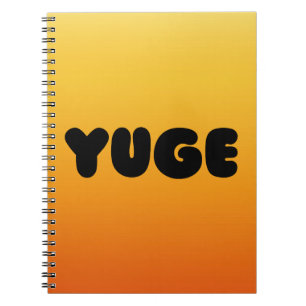 NOTEBOOK MIT YUGE-DESIGN-DECKER NOTIZBLOCK