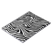 Notebook mit Zebrastreifen-Design Notizblock (Linke Seite)