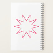 Notebook-Musterlehrer Notizblock (Rückseite)