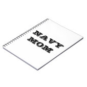 Notebook-Navy-Mama Notizblock (Linke Seite)
