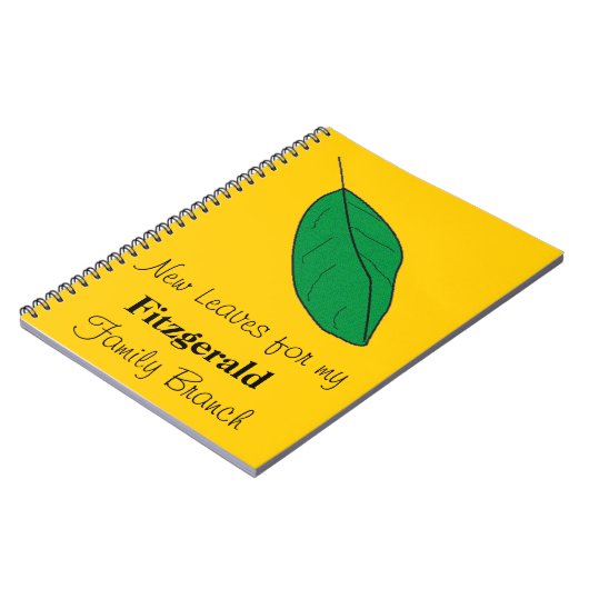 Notebook - Neue Blätter Notizblock (Linke Seite)