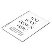 Notebook Notizblock (Linke Seite)