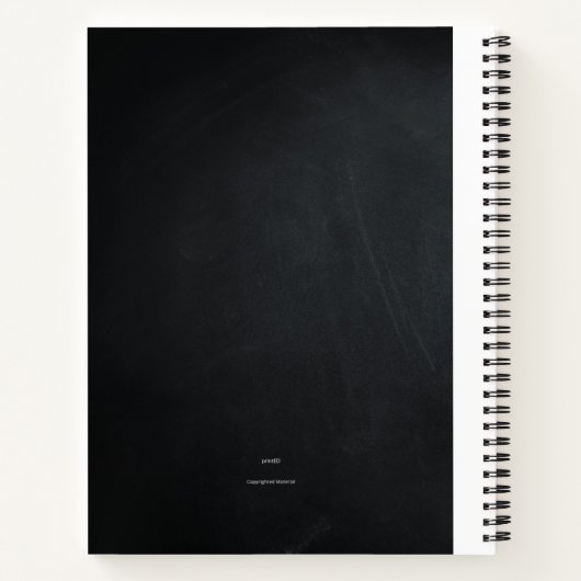 NOTEBOOK NOTIZBLOCK (Rückseite)