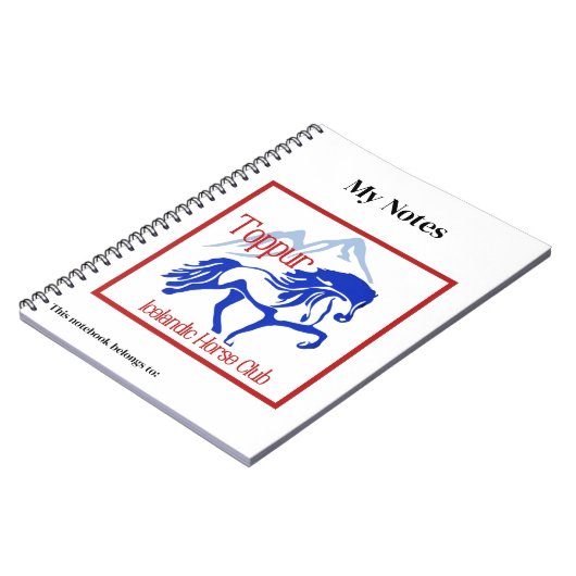 Notebook Notizblock (Linke Seite)