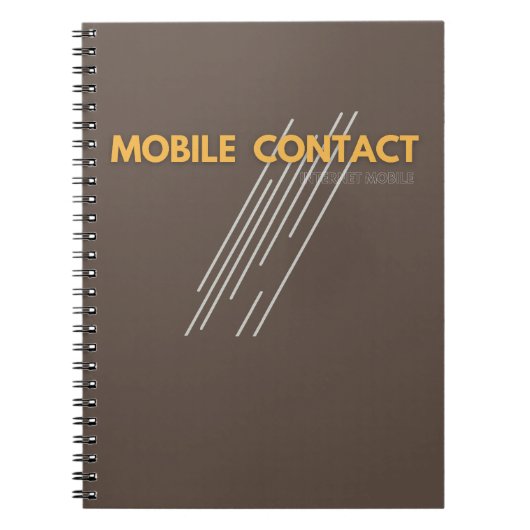 Notebook Notizblock (Vorderseite)