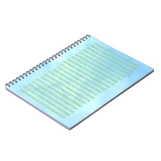 Notebook Notizblock (Linke Seite)