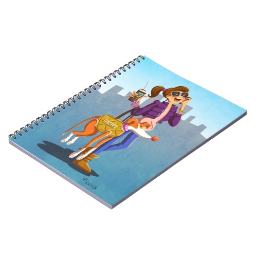 Notebook Notizblock (Linke Seite)