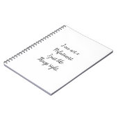 Notebook Notizblock (Linke Seite)