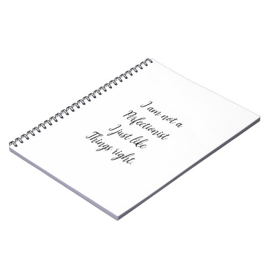 Notebook Notizblock (Linke Seite)