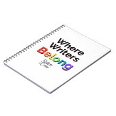 Notebook Notizblock (Linke Seite)